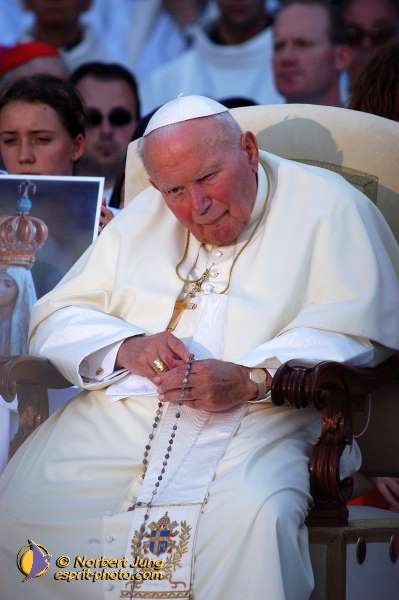 Nom de l'image : D1162833-01 — Description :  Lourdes 2004 - Pèlerinage du Pape à Lourdes