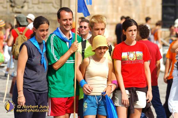 Nom de l'image : D1157078-01 — Description :  Pèlerinage année jubilaire 2004 à St Jacques de Compostelle