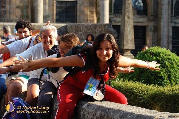 Nom de l'image : D1157380-01 — Description :  Pèlerinage année jubilaire 2004 à St Jacques de Compostelle
