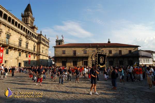 Nom de l'image : D1157420-01 — Description :  Pèlerinage année jubilaire 2004 à St Jacques de Compostelle