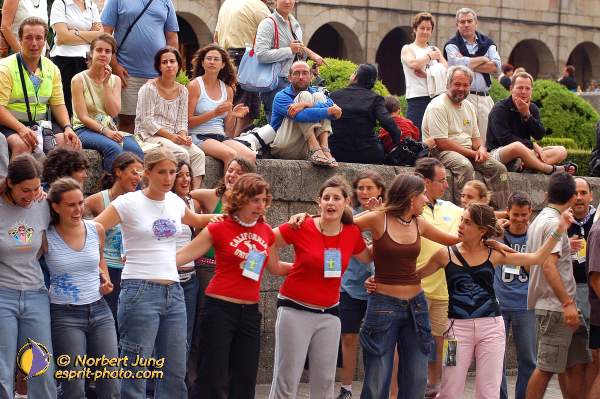 Nom de l'image : D1157689-01 — Description :  Pèlerinage année jubilaire 2004 à St Jacques de Compostelle