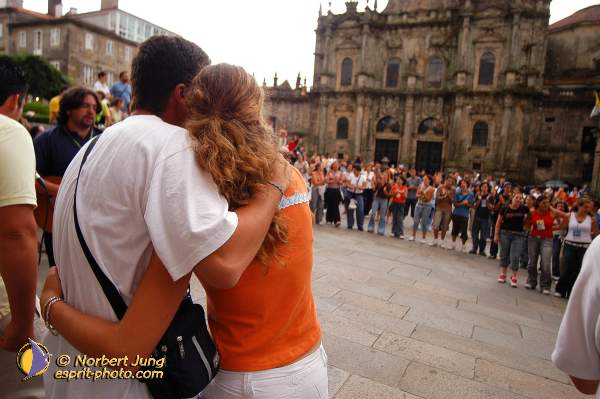 Nom de l'image : D1157715-01 — Description :  Pèlerinage année jubilaire 2004 à St Jacques de Compostelle