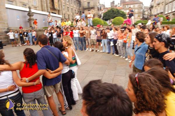 Nom de l'image : D1157754-01 — Description :  Pèlerinage année jubilaire 2004 à St Jacques de Compostelle