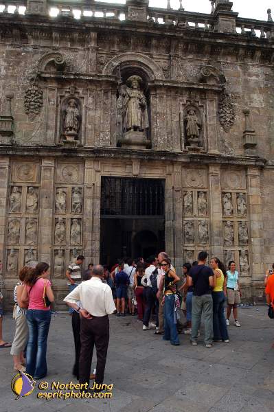 Nom de l'image : D1157112-01 — Description :  Pèlerinage année jubilaire 2004 à St Jacques de Compostelle