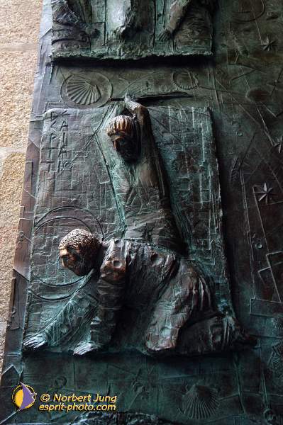 Nom de l'image : D1157174-01 — Description :  Pèlerinage année jubilaire 2004 à St Jacques de Compostelle