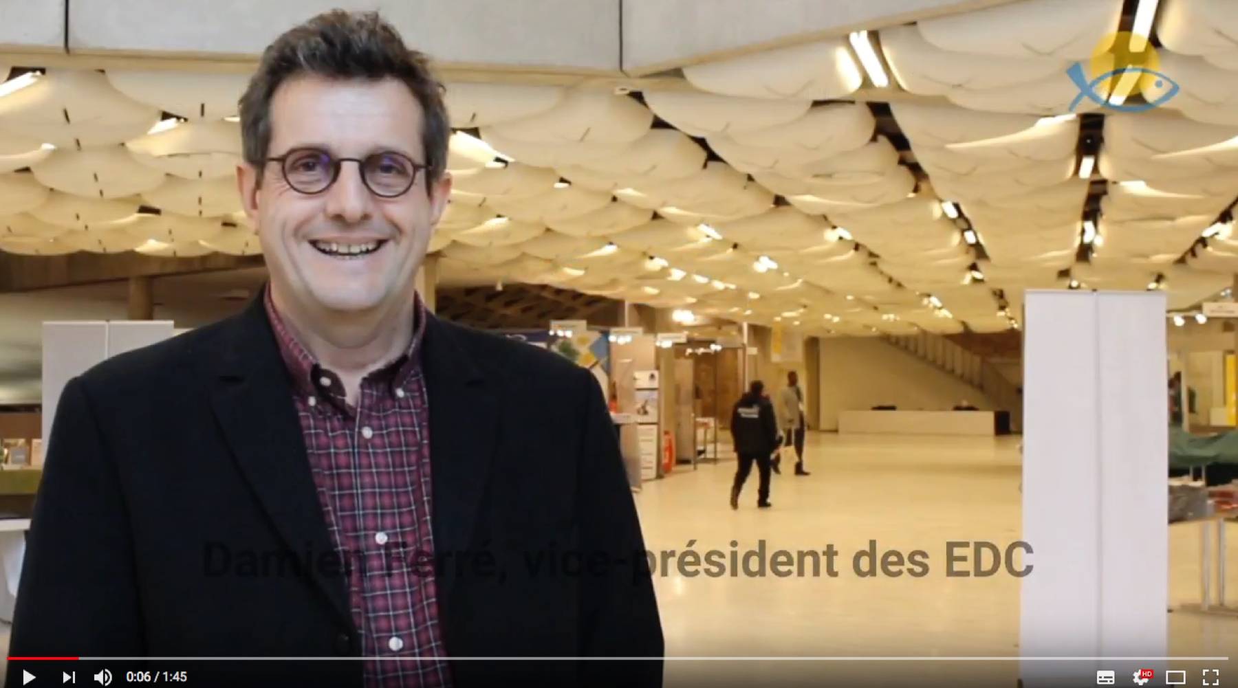 Présentation de Damien Ferré, vice-président des EDC 2018/2020