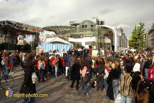 Nom de l'image : D1190083-1 — Description :  Paris - Toussaint 2004