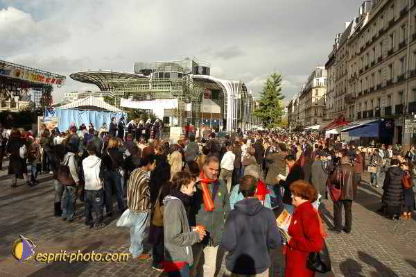 Nom de l'image : D1190086-1 — Description :  Paris - Toussaint 2004