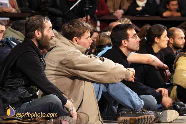 Nom de l'image : D1191956-1 — Description :  Toussaint 2004 - Messe avec les sans abri