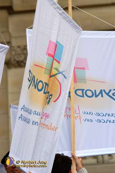 Nom de l'image : D1184728-1 — Description :  Synode 78 - Messe à la Basilique de Lisieux le 3 oct 2004