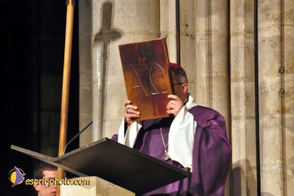 Nom de l'image : D1213704-1 — Description :  Monseigneur Vingt-Trois - Installation comme archévêque de Paris