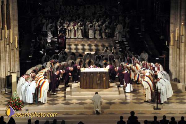 Nom de l'image : D1213924-1 — Description :  Monseigneur Vingt-Trois - Installation comme archévêque de Paris