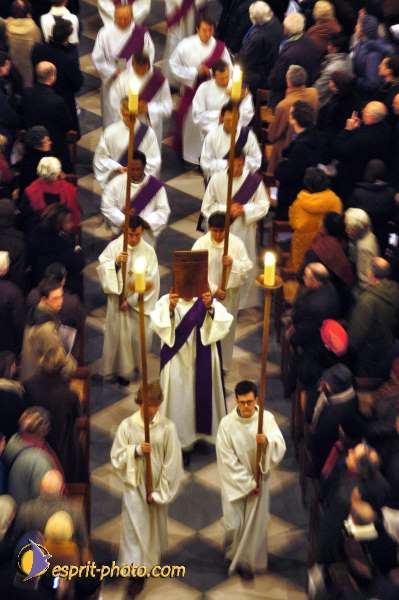 Nom de l'image : D1214197-1 — Description :  Monseigneur Vingt-Trois - Installation comme archévêque de Paris