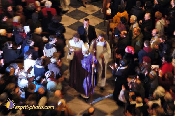 Nom de l'image : D1214243-1 — Description :  Monseigneur Vingt-Trois - Installation comme archévêque de Paris