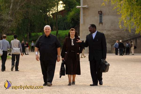 Nom de l'image : D2059459_1 — Description :  Sister Briege McKenna - Retraite de 950 prêtres à Ars