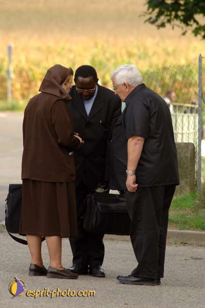 Nom de l'image : D2059494_1 — Description :  Sister Briege McKenna - Retraite de 950 prêtres à Ars