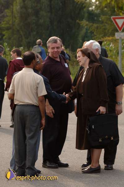 Nom de l'image : D2059588_1 — Description :  Sister Briege McKenna - Retraite de 950 prêtres à Ars