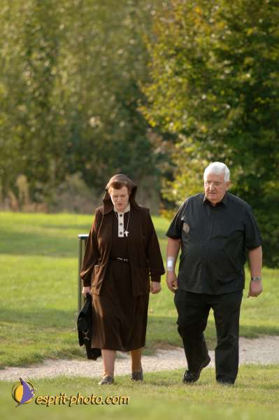 Nom de l'image : D2059679_1 — Description :  Sister Briege McKenna - Retraite de 950 prêtres à Ars