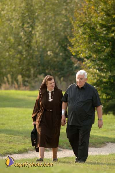 Nom de l'image : D2059682_1 — Description :  Sister Briege McKenna - Retraite de 950 prêtres à Ars