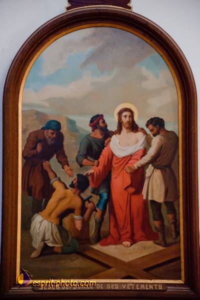 Nom de l'image : D30096318a — Description :  Chemin de croix à l'église de la Ferté Vidame (28300)