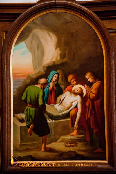 Nom de l'image : D30096336a — Description :  Chemin de croix à l'église de la Ferté Vidame (28300)