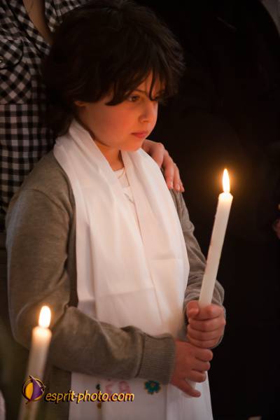 Nom de l'image : D30099528a — Description :  Baptême d'enfant à l'église de la Ferté Vidame (28300)