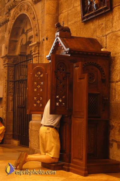 Nom de l'image : D1157353-01 — Description :  Pèlerinage année jubilaire 2004 à St Jacques de Compostelle