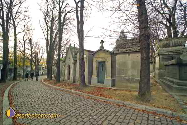 Nom de l'image : D1192G023-2 — Description :  Cimetière Père Lachaise