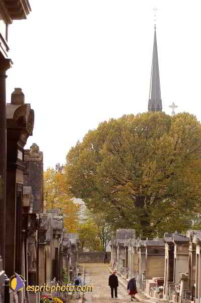 Nom de l'image : D1194021-1 — Description :  Cimetière Père Lachaise