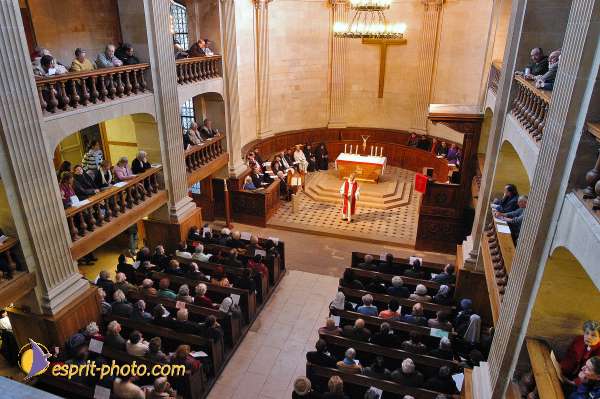 Nom de l'image : E00025570-1 — Description :  Unité Chrétien - rencontre régionale - à l'église lutherien des