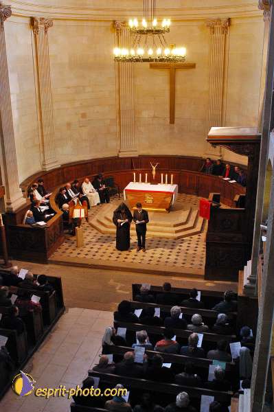 Nom de l'image : E00025597-1 — Description :  Unité Chrétien - rencontre régionale - à l'église lutherien des