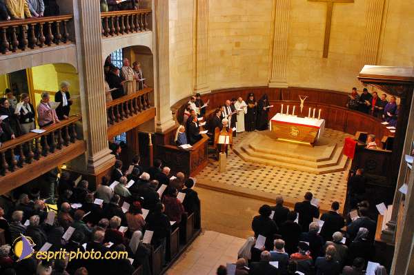 Nom de l'image : E00025608-1 — Description :  Unité Chrétien - rencontre régionale - à l'église lutherien des