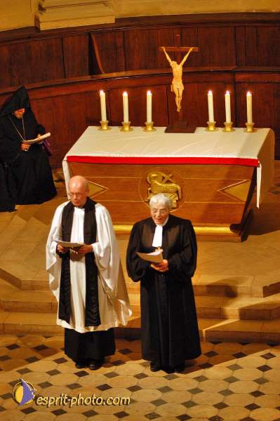 Nom de l'image : E00025670-1 — Description :  Unité Chrétien - rencontre régionale - à l'église lutherien des