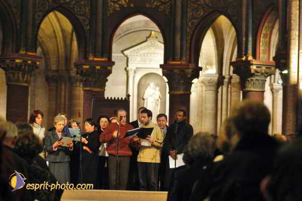 Nom de l'image : D1204393-1 — Description :  Unité Chrétienne à St Germain de Près, Paris 6e