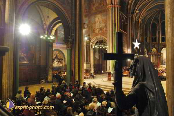 Nom de l'image : D1204403-1 — Description :  Unité Chrétienne à St Germain de Près, Paris 6e