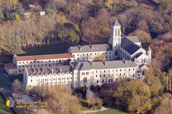 Nom de l'image : D1092454-01 — Description :  Abbaye d'En Calcat