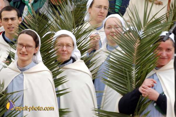 Nom de l'image : D1024914-01 — Description :  Dimanche de Ramaux à l'église St Gervais - Paris 4e & Inaugurati