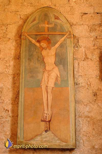 Nom de l'image : D1168772-1 — Description :  Abbaye de Fossanova (Latina-Italie) - Abbaye cistersienne