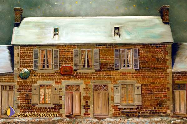 Nom de l'image : D1049880-01 — Description :  ND de l'Île Bouchard & ND de Pontmain (reportage pour la Vie)