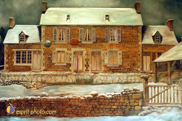 Nom de l'image : D1049883-01 — Description :  ND de l'Île Bouchard & ND de Pontmain (reportage pour la Vie)