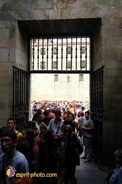 Nom de l'image : D1157133-01 — Description :  Pèlerinage année jubilaire 2004 à St Jacques de Compostelle