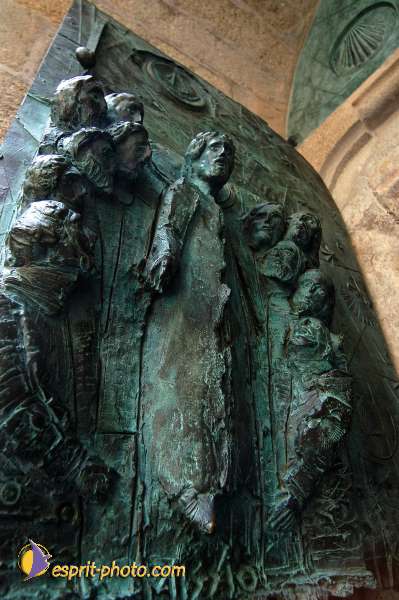 Nom de l'image : D1157156-01 — Description :  Pèlerinage année jubilaire 2004 à St Jacques de Compostelle