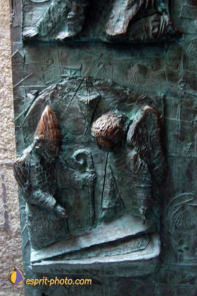 Nom de l'image : D1157171-01 — Description :  Pèlerinage année jubilaire 2004 à St Jacques de Compostelle