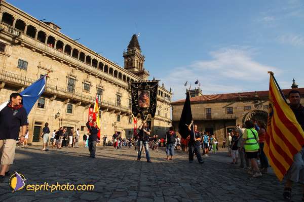 Nom de l'image : D1157418-01 — Description :  Pèlerinage année jubilaire 2004 à St Jacques de Compostelle