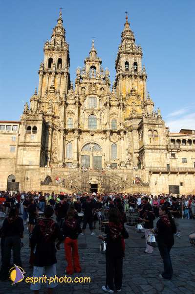 Nom de l'image : D1157460-01 — Description :  Pèlerinage année jubilaire 2004 à St Jacques de Compostelle