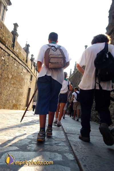 Nom de l'image : D1157467-01 — Description :  Pèlerinage année jubilaire 2004 à St Jacques de Compostelle