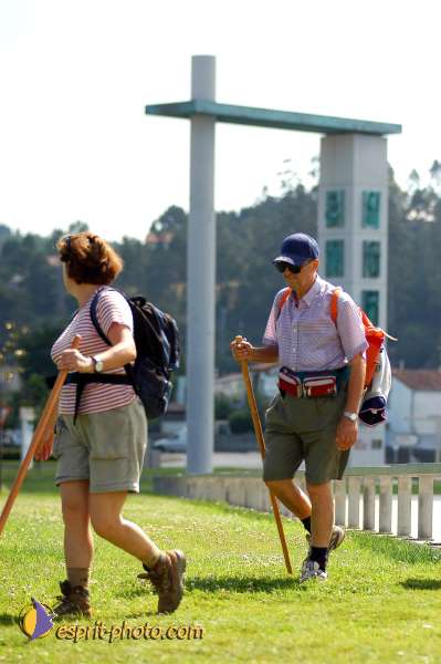Nom de l'image : D1157607-01 — Description :  Pèlerinage année jubilaire 2004 à St Jacques de Compostelle