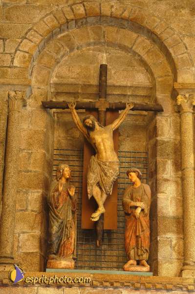 Nom de l'image : D1158609-01 — Description :  Pèlerinage année jubilaire 2004 à St Jacques de Compostelle