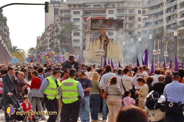 Nom de l'image : D1220604-1 — Description :  Pâques 2005 à Seville (Espagne-Andalusie)