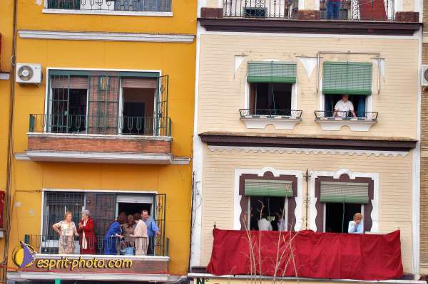 Nom de l'image : D1222962-1 — Description :  Pâques 2005 à Seville (Espagne-Andalusie)